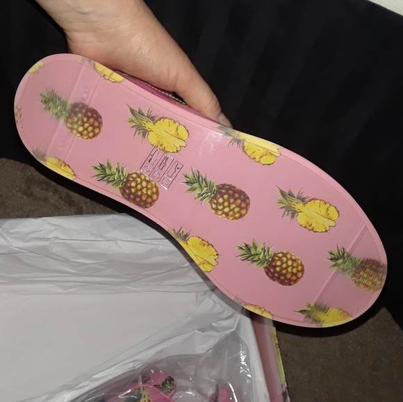 🍍 New Dolce & Gabbana pink Pineapple sneakers 39/8 - Picture 5 of 9
